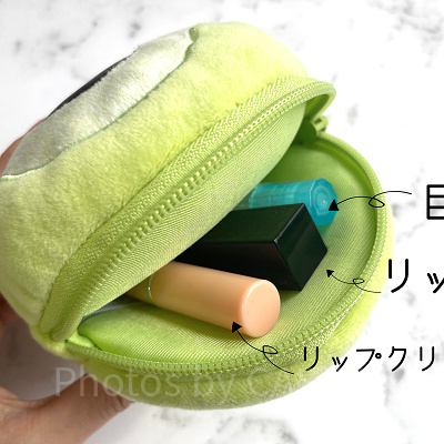 マイクメロンパンのスーベニアポーチに何を入れる？②