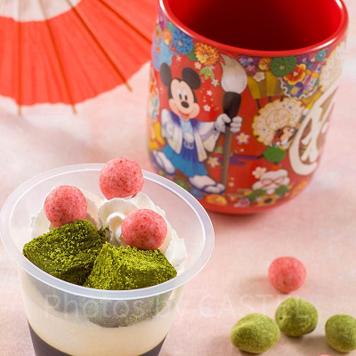 白ごまムース＆黒みつゼリー　スーベニアカップ付き