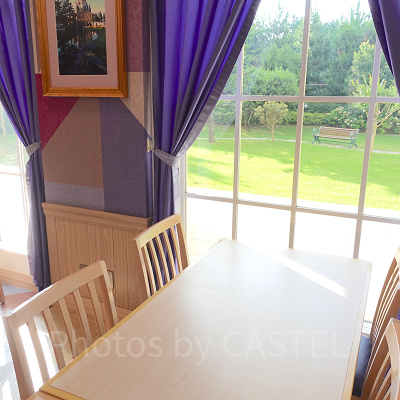 ウィッシュカフェの座席