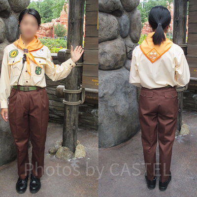 ウッドチャック・グリーティングトレイルのコスチューム