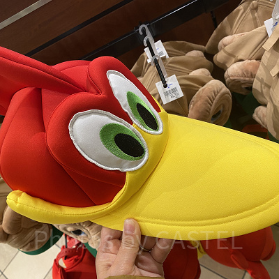 ウッディウッドペッカーぬいぐるみキャップ