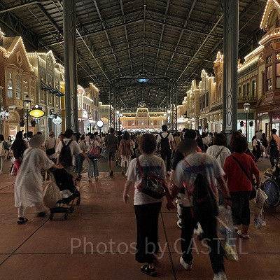 ワールドバザールの混雑状況（2022年7月20時20分ごろ）