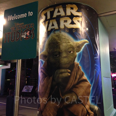 ヨーダのポスター　ハリウッドスタジオフロリダ
