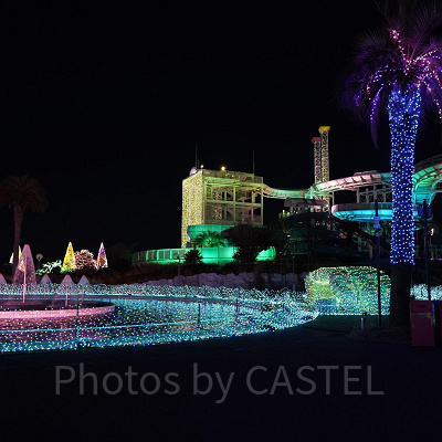 よみうりランド　イルミネーション（写真は2021年度開催のよみうりランドイルミネーションより）