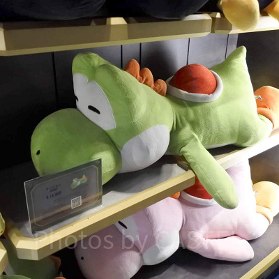 ヨッシークッション（ピンク、緑）