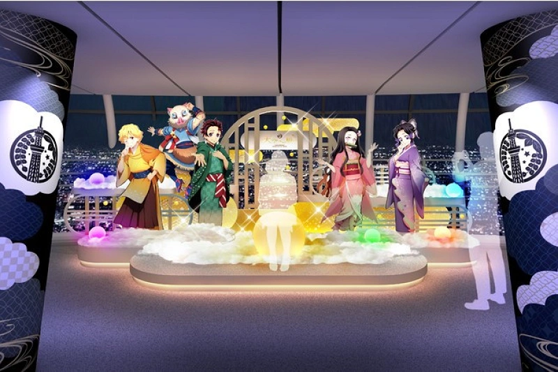 東京スカイツリー×鬼滅の刃コラボ！！展示の見どころやカフェ