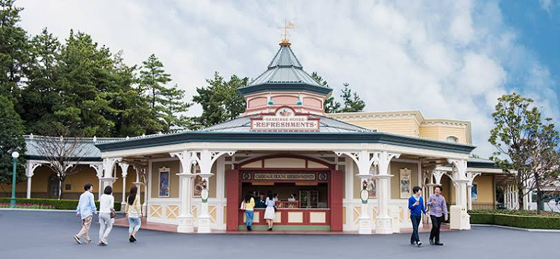 【キャリッジハウス・リフレッシュメント】入園不要！ディズニーランド外にあるのパン持ち帰り専門店！