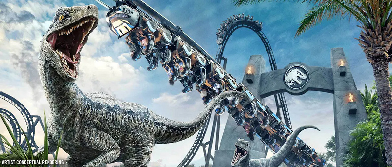【6/10オープン】フロリダに新コースター「Jurassic World VelociCoaster」登場！怖さは？日本にはできる？