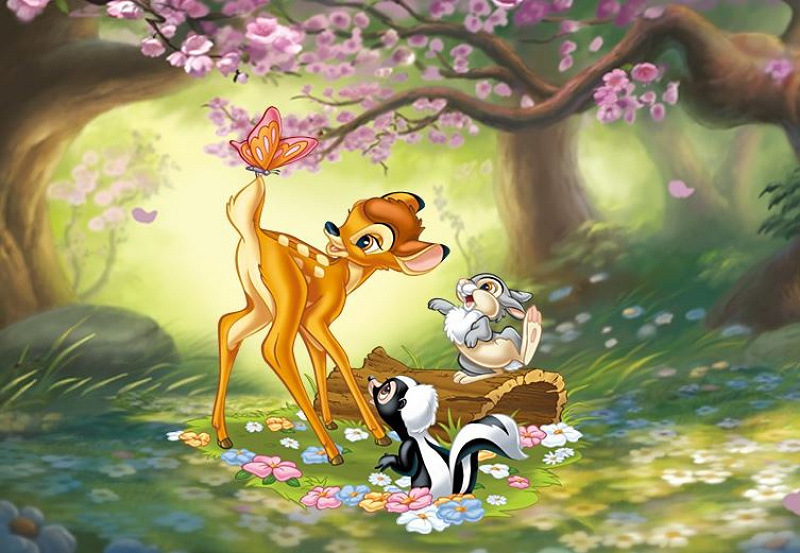 バンビ マスターシリーズ セル画 限定350 Disney - ウォルト