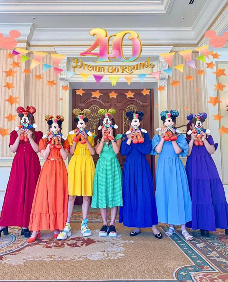 ディズニー お 揃い コーデ