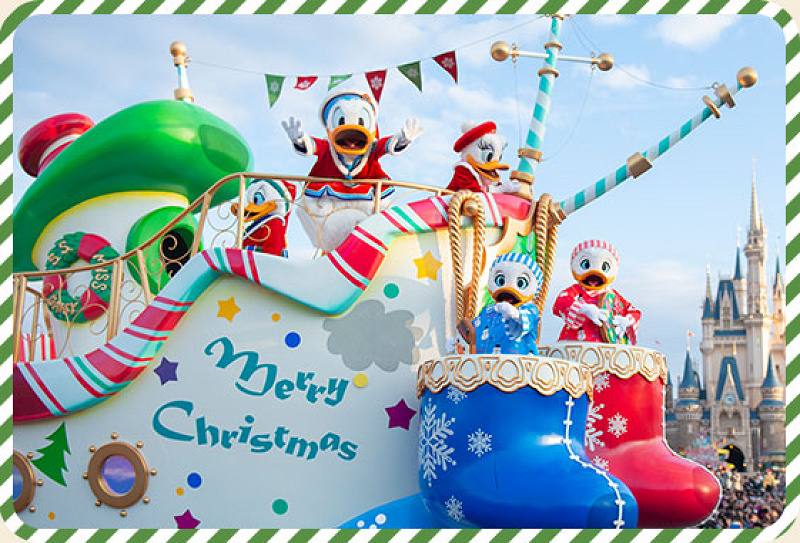 【2019冬】ディズニー・クリスマス・ストーリーズのフロート解説！ディズニーランドのクリスマスの楽しみ方