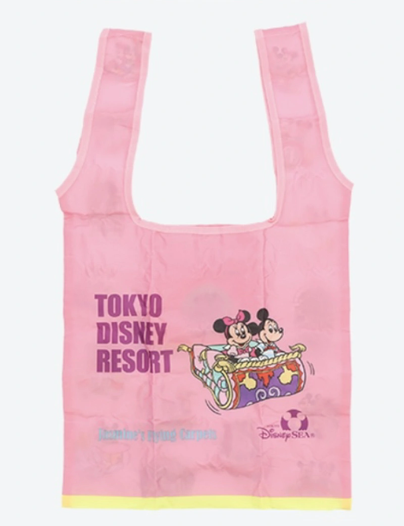 ディズニーガチャガチャ】アトラクションモチーフエコバッグ！全4種類