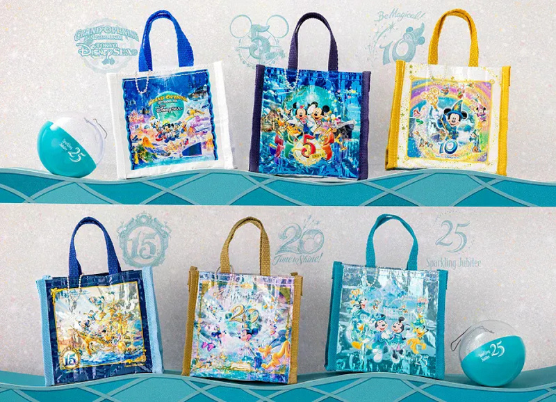 【小物入れ再販中】ディズニーシー25周年スパークリングジュビリーのガチャガチャ(カプセルトイ)が登場！デザイン、販売場所、値段をチェック♡