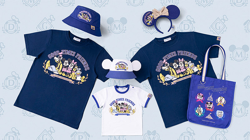 【4/23発売】GOOD TIMES FRIENDS(グッド タイムズ フレンズ)グッズまとめ！ミッキーと仲間たちの身に着けグッズ、文房具、雑貨など