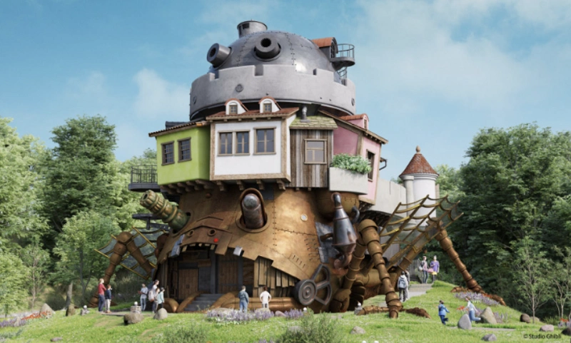 ジブリパーク モビール ハウルの動く城 howls-castle-p144125.webp
