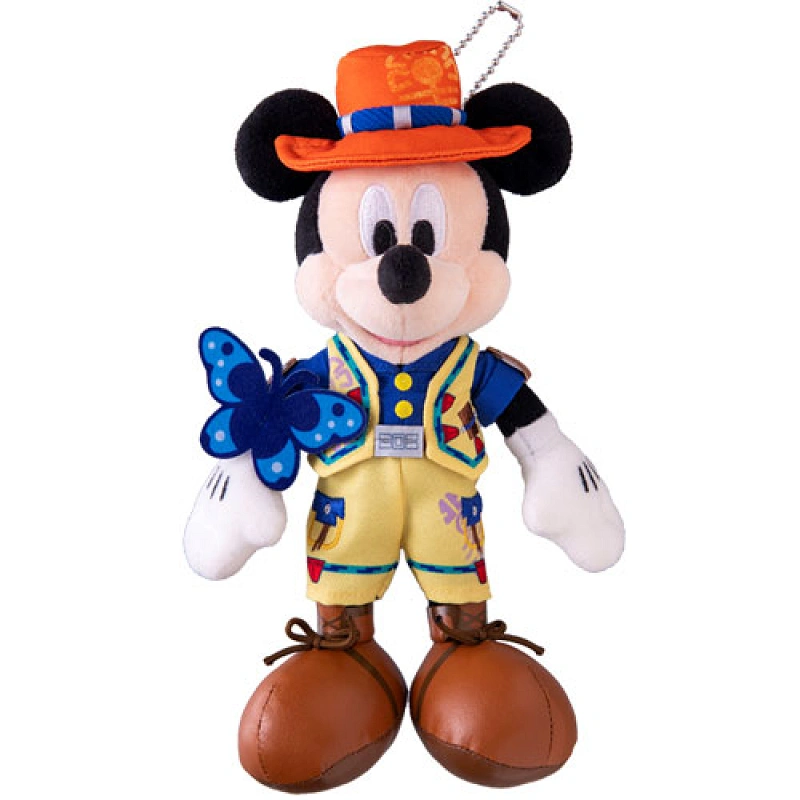 東京ディズニーシー 20周年 ダッフィー クリスマス シュタイフ ぬいぐるみ クリスマス仕様のコスチューム！東京ディズニーシー20周年