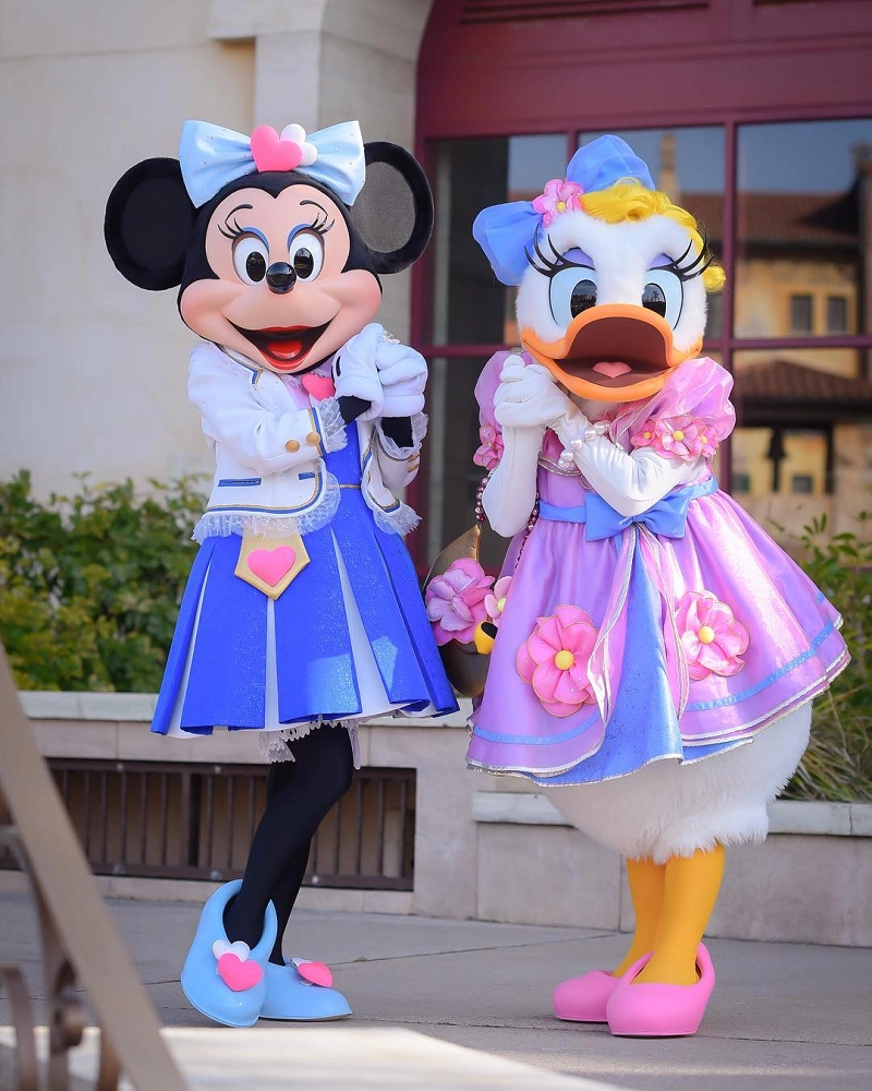 トゥーンタウン デイジーのコスチューム大人M 東京ディズニーランド