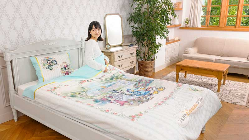 ディズニーランドホテル　かけ布団カバー　まくらカバー　ブランケット　ランホ限定品 10/1発売】ディズニーランドホテル限定グッズ登場！寝具やブランケット