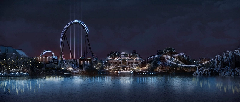 米ユニバのジェットコースター「ヴェロキコースター」を紹介