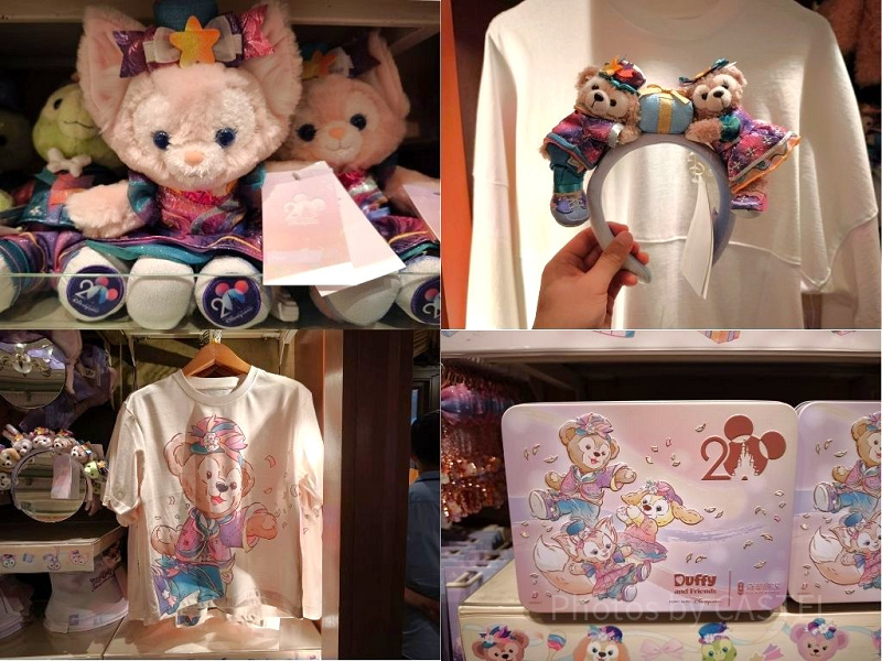 香港ディズニー20周年グッズ】ダッフィー＆フレンズ・グランドセレブ