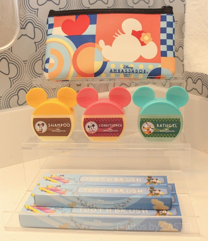 ディズニーホテルのアメニティ】ディズニーランドホテル・ミラコスタ