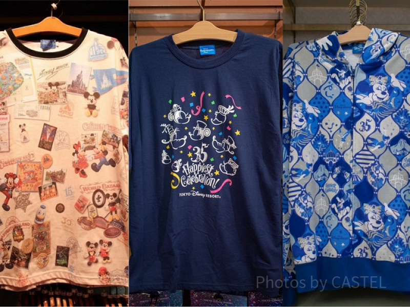 【2018】東京ディズニーリゾート35周年のTシャツ&パーカーまとめ！Happiest Celebration!