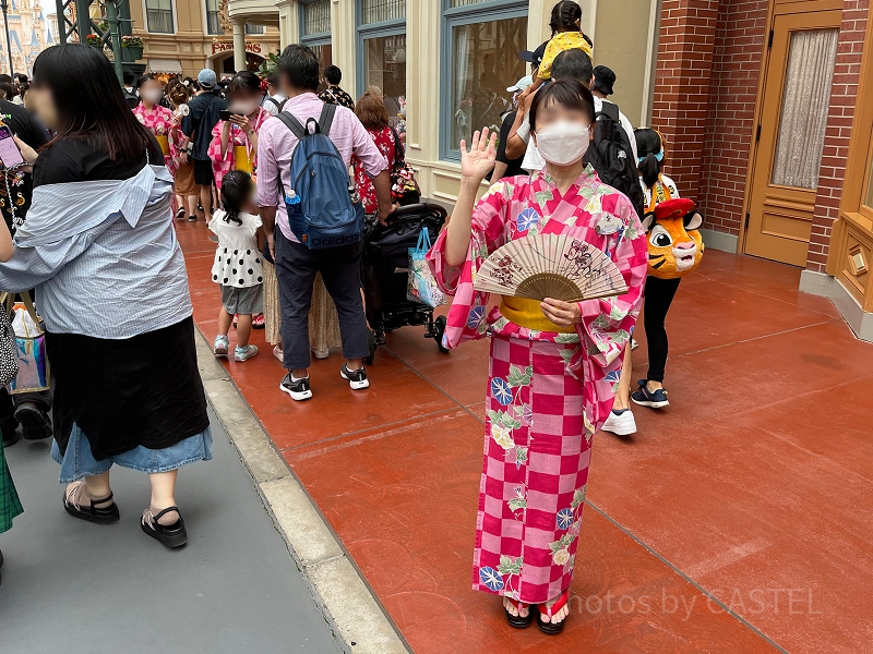 浴衣 ディズニー 靴