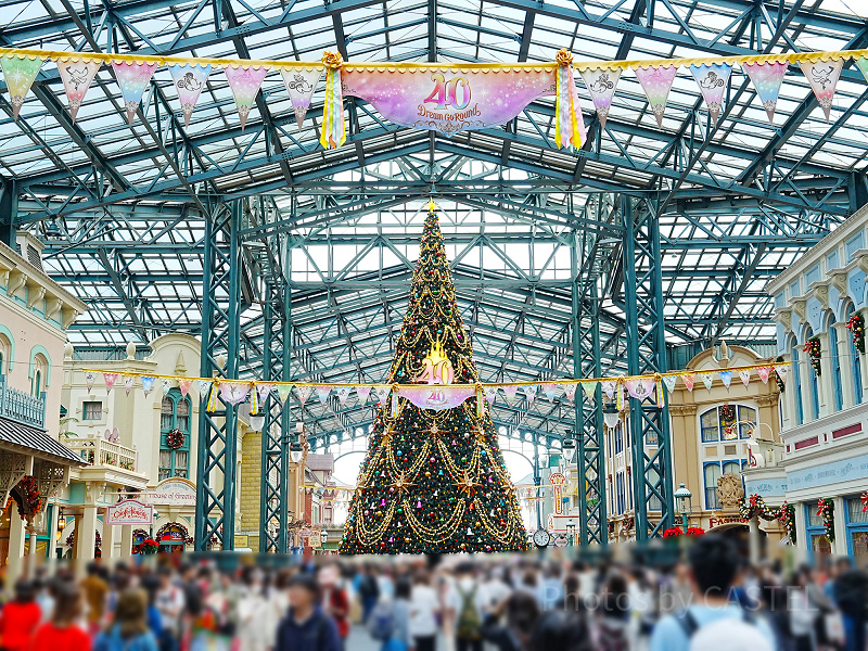 2023】ディズニークリスマス情報まとめ！ダンサー&シーのツリー復活