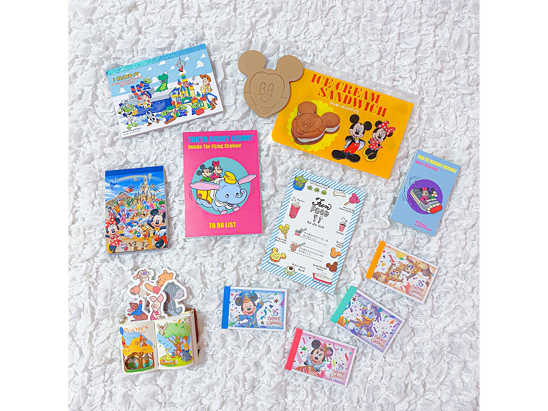 ディズニー文房具】ランド＆シーで買えるボールペン・シャーペン・メモ