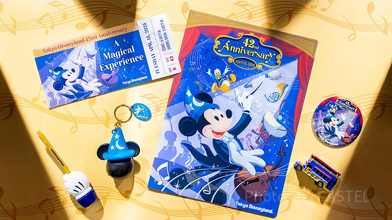 【4/15発売】東京ディズニーランド42周年グッズまとめ！ミッキーのフィルハーマジックがモチーフのグッズ！