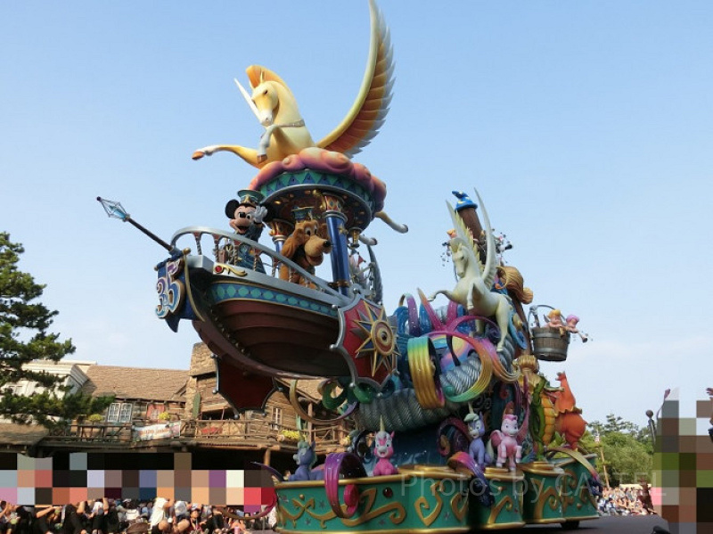 写真解説】ドリーミング・アップ！のダンサー衣装！フロート順の