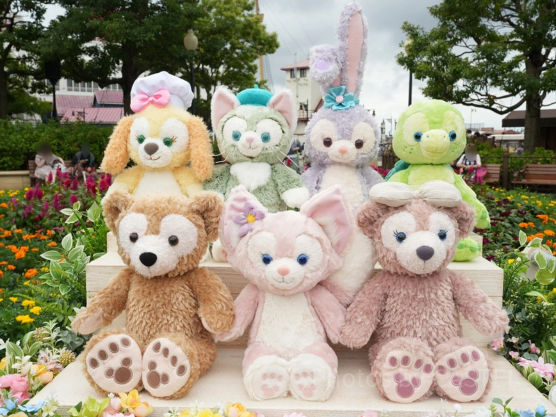 ♡ディズニーベア♡WDWダッフィー ♡ジェラトーニ  シェリーメイ　ステラルー♡ 必見】ダッフィー＆フレンズのサイン全7種類！シェリーメイ