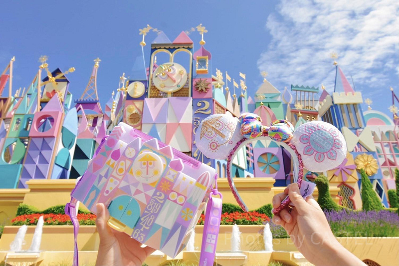 パリディズニーイッツアスモールワールド折り畳み傘