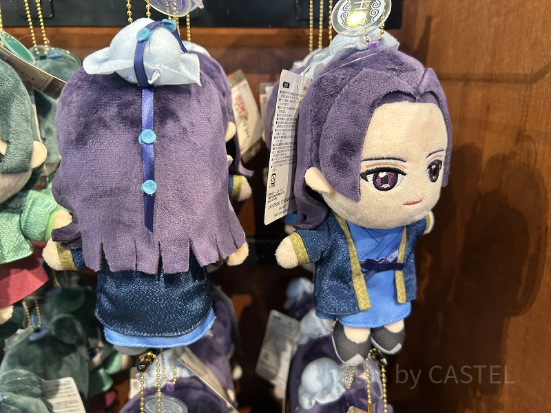 USJ 薬屋のひとりごと 猫猫 壬氏 ぬいぐるみキーチェーン　ユニバ USJ - USJ限定 薬屋のひとりごと 壬氏&猫猫 ぬいぐるみキー