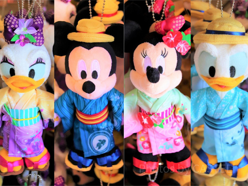 2018】ミッキーの納涼ぬいば全7種類！夏らしい和装姿のディズニー