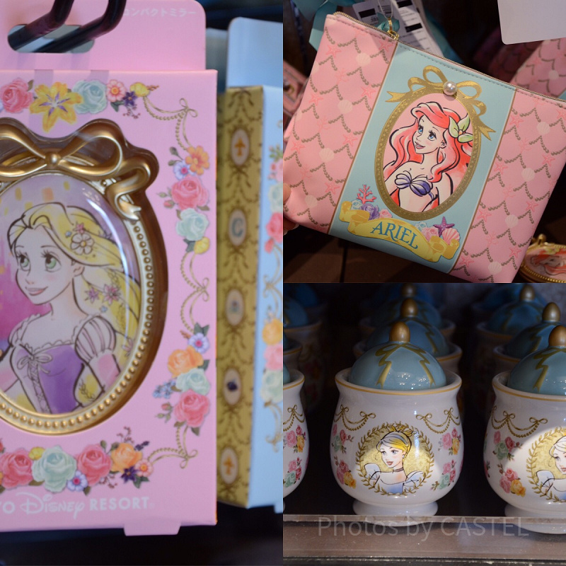 ディズニー プリンセス・ティアラ＆ミッキー柄 フォトフレーム