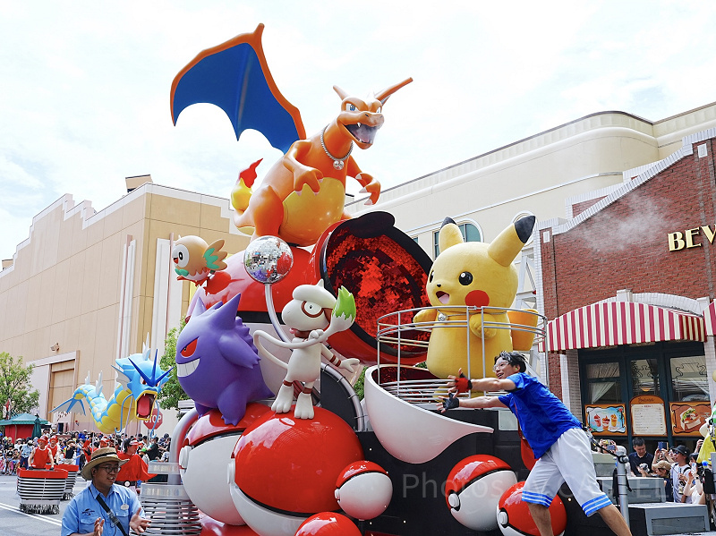 【2025】USJびしょ濡れパレード「NO LIMIT!サマー・スプラッシュ・パレード」のフロート、ルート、キャラクター、停止位置情報まとめ