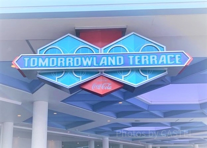 ディズニーランド初期　トゥモローランドテラス トレー トゥモローランドテラス トレー ディズニーランド - メルカリ