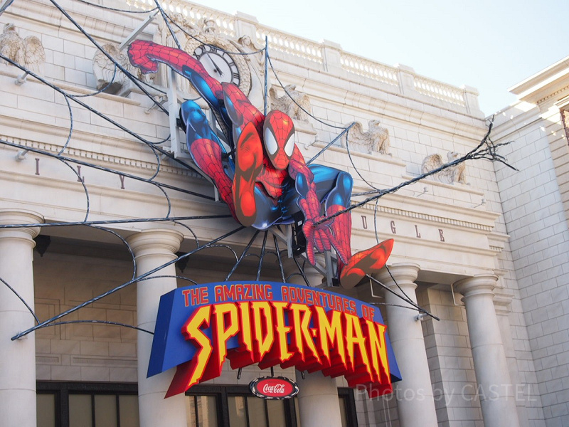 【待ち時間】ユニバのスパイダーマン完全ガイド！USJのアトラクション内容・怖い・写真・セリフなど