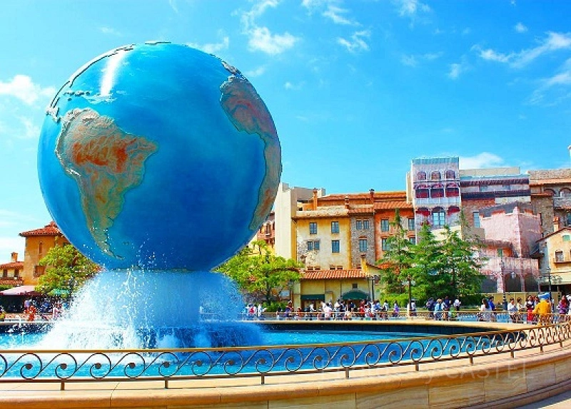 ディズニーシーの地球儀「アクアスフィア」とは？周辺エリア