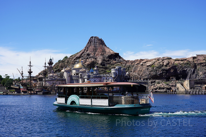ディズニーシー】トランジットスチーマーラインの所要時間や運行時間