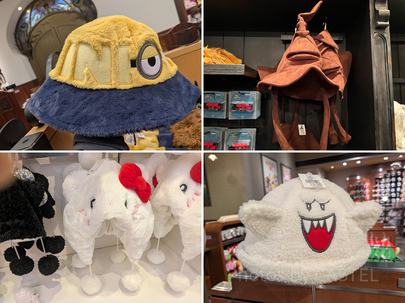 【2025秋冬】ユニバの帽子100種類まとめ！マリオやミニオンのキャップやぬいぐるみハット！