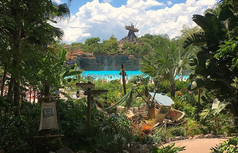 ★超レア★WDW★キャスト限定★アトラスシリーズ10of12★タイフーンラグーン WDW「ディズニー・タイフーン・ラグーン」プールがヤバい！