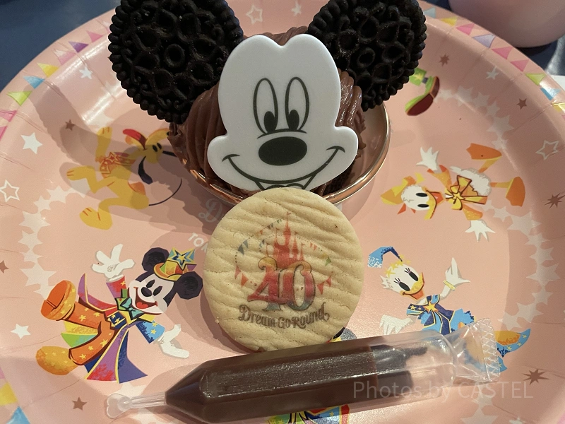 ディズニー40周年】リトルパティシエ・ミッキーマウスデザートを食べて