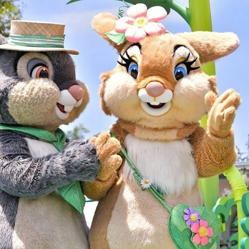 ディズニーランド パリ とんすけ・サンパー ミスバニー オーナメント ...