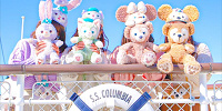 ダッフィーのぬいぐるみを持ってパークを楽しむ| キャステル | CASTEL ディズニー情報
