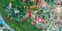 カフェ・オーリンズ：地図| キャステル | CASTEL ディズニー情報