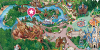キャンプ・ウッドチャック・キッチンの地図（ディズニーランド）| キャステル | CASTEL ディズニー情報