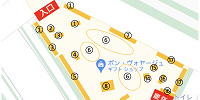 店内図| キャステル | CASTEL ディズニー情報