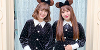 ミニーちゃんっぽくブラックで統一！| キャステル | CASTEL ディズニー情報